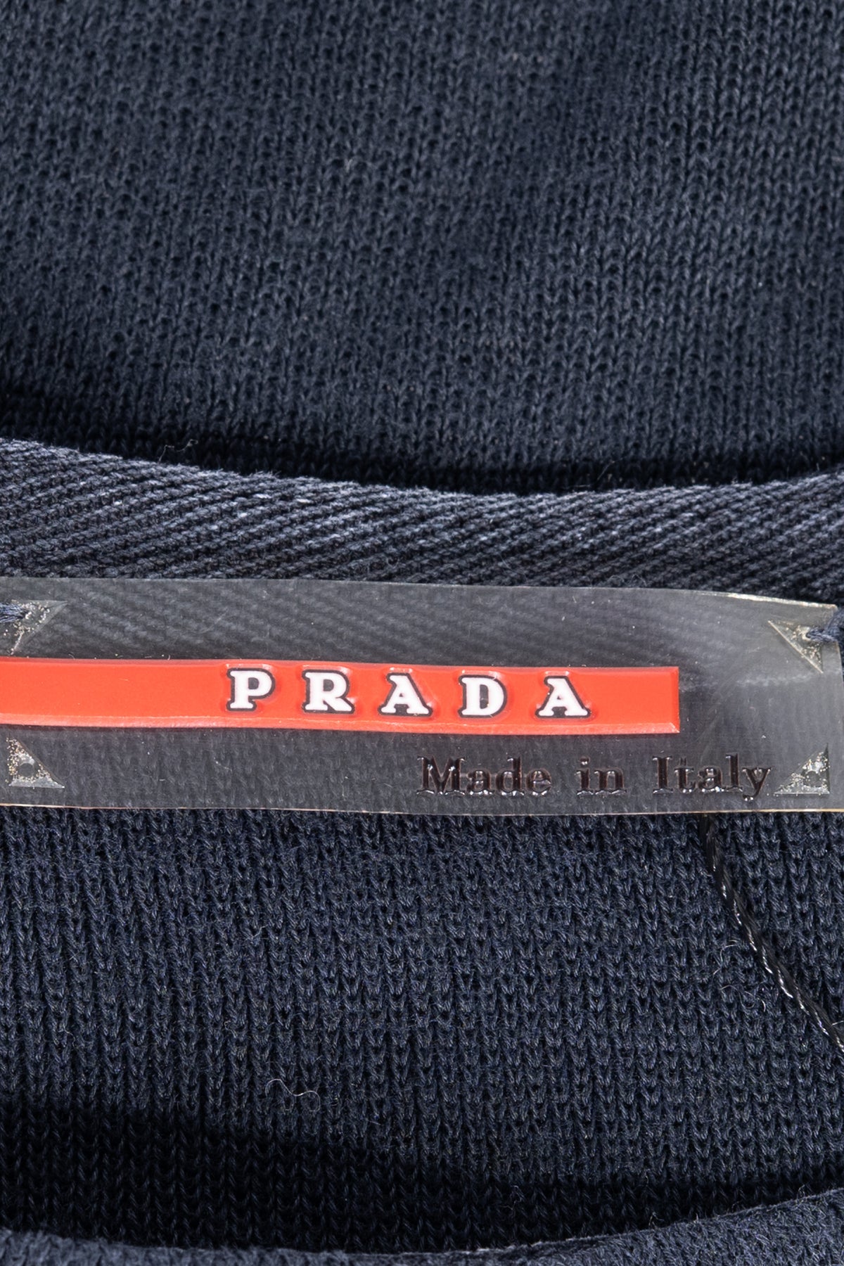 Prada T-Shirt Strick Schwarz