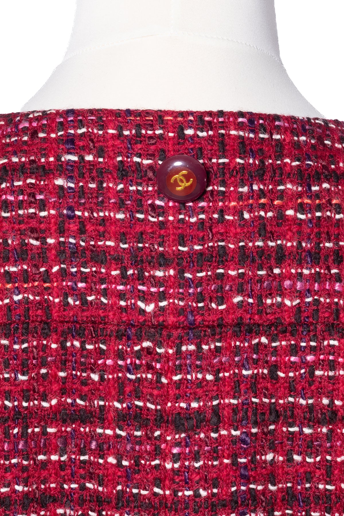 Chanel Tweed-Langmantel