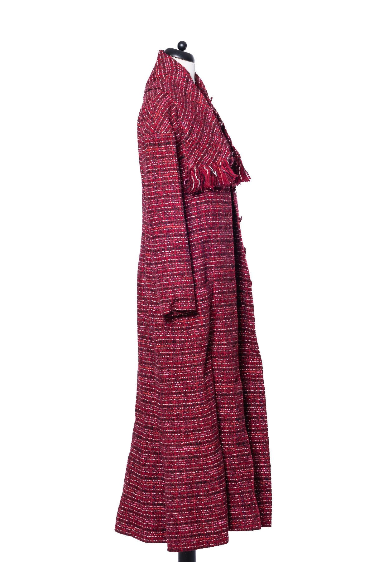 Chanel Tweed-Langmantel
