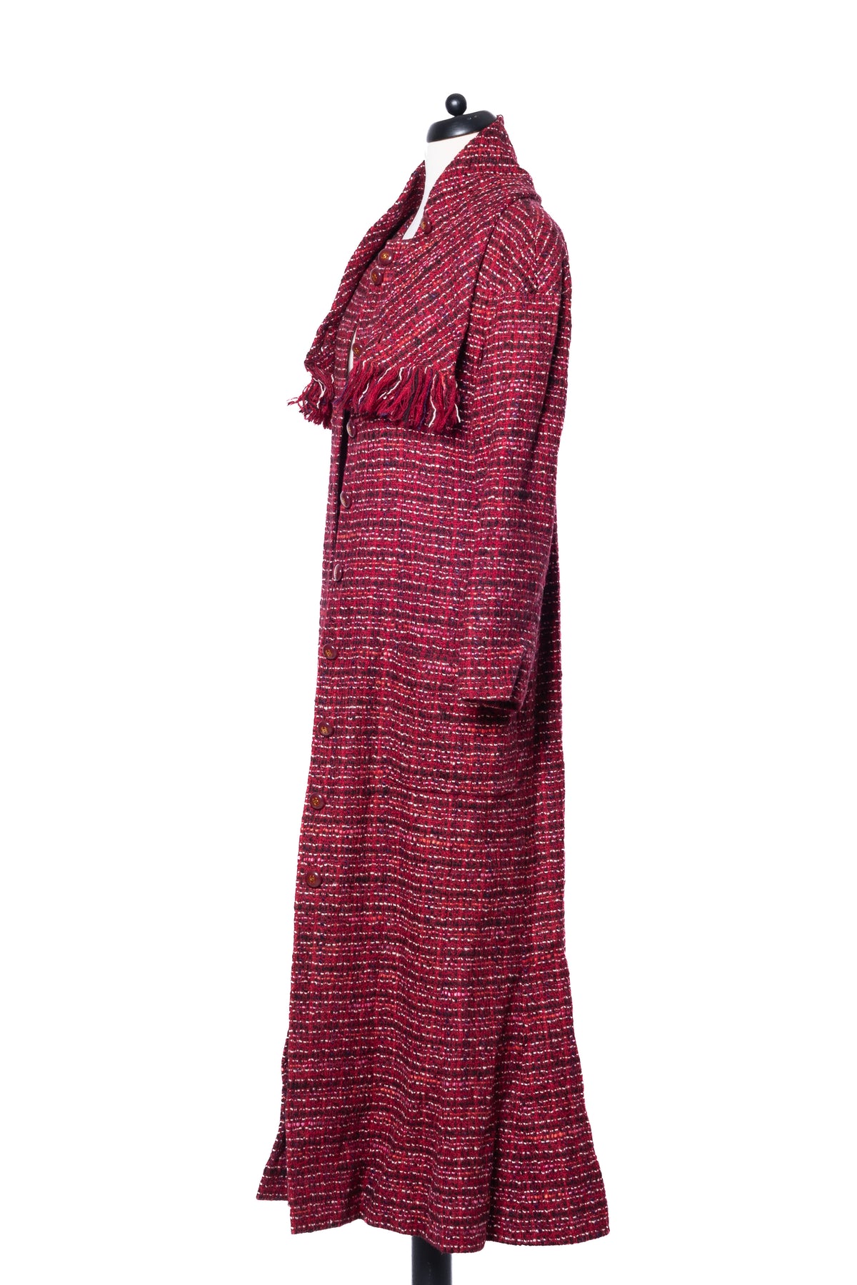 Chanel Tweed-Langmantel