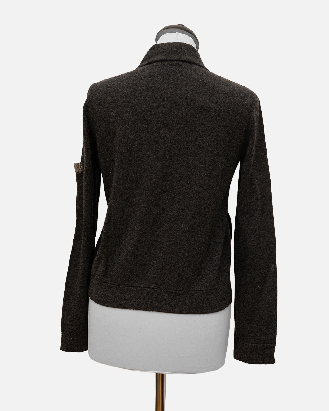 Brunello Cucinelli Zip-Jacke Grau