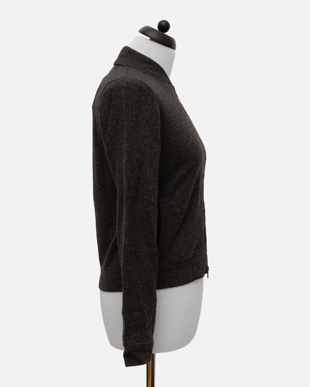 Brunello Cucinelli Zip-Jacke Grau