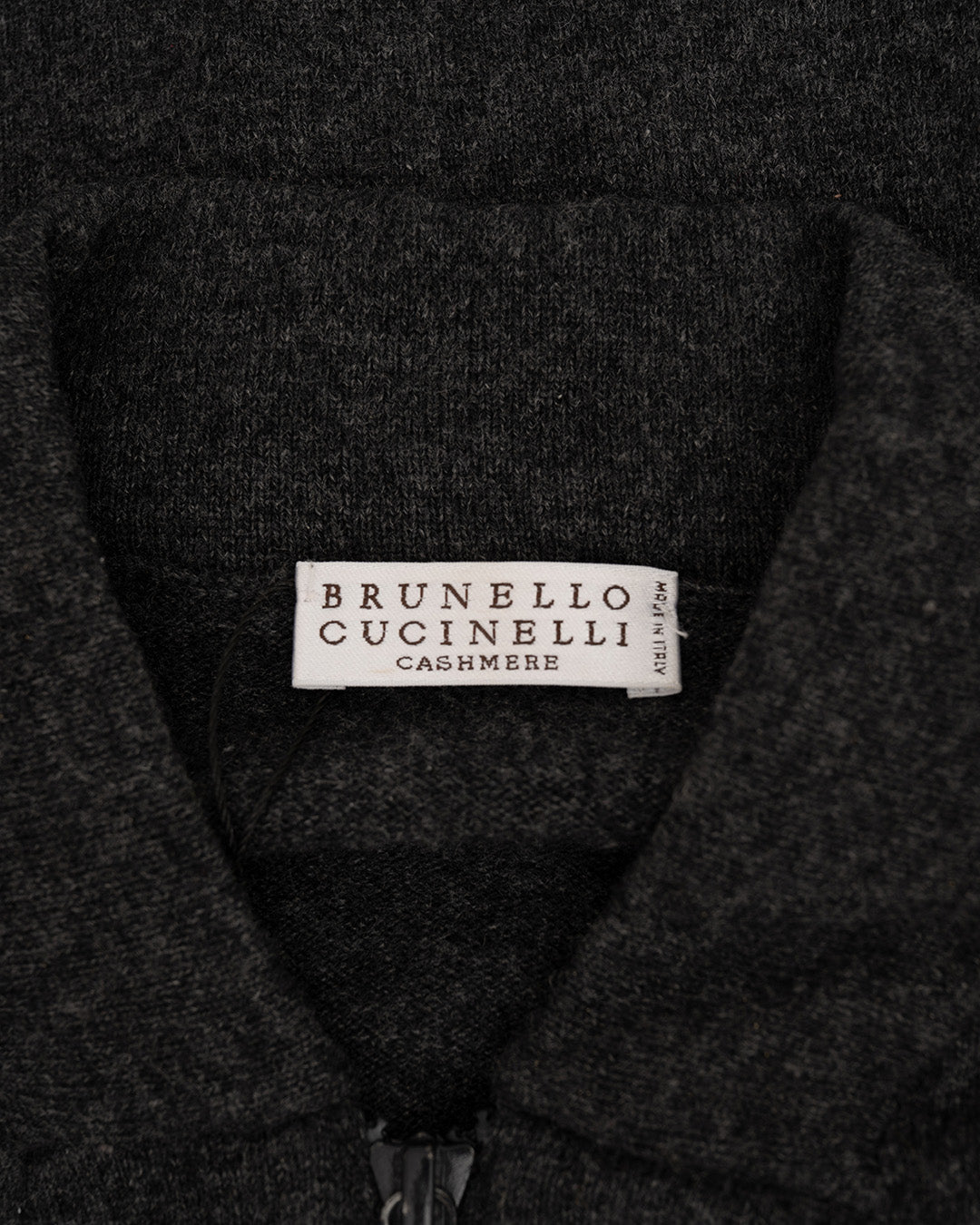 Brunello Cucinelli Zip-Jacke Grau