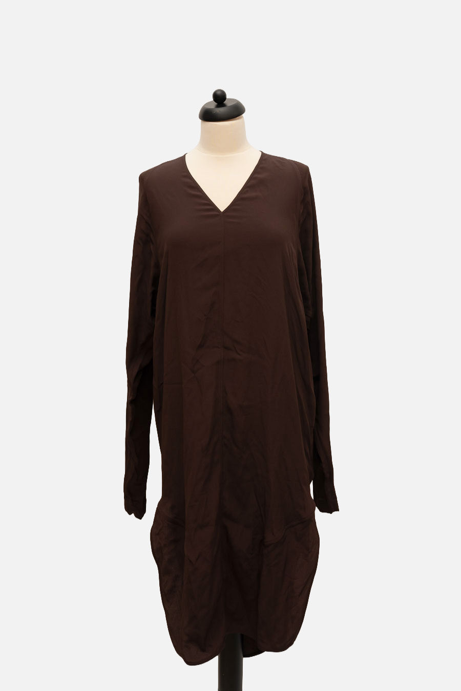 Rick Owens Kleid Burgunder