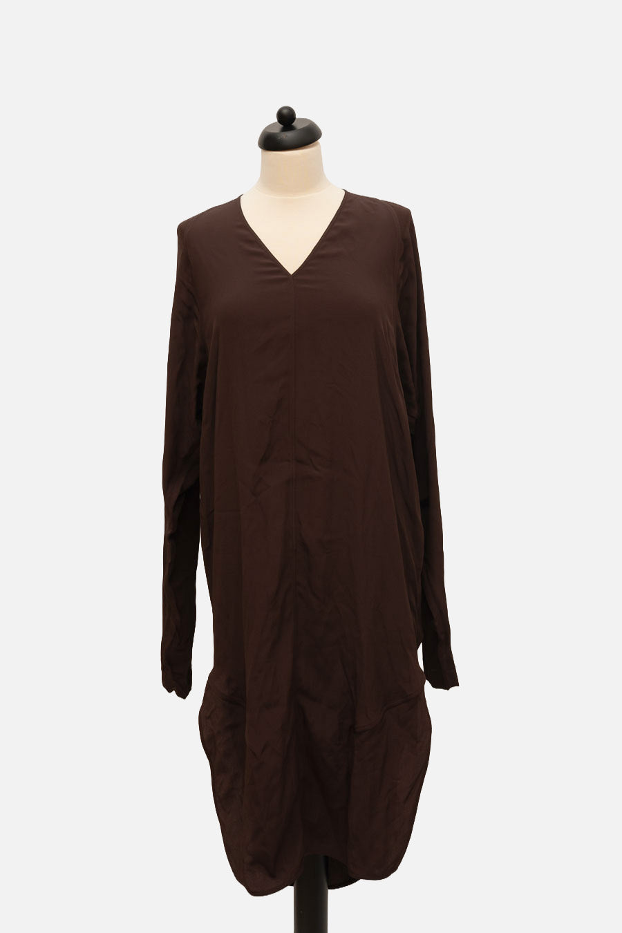 Rick Owens Kleid Burgunder