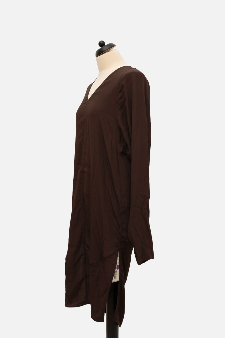 Rick Owens Kleid Burgunder