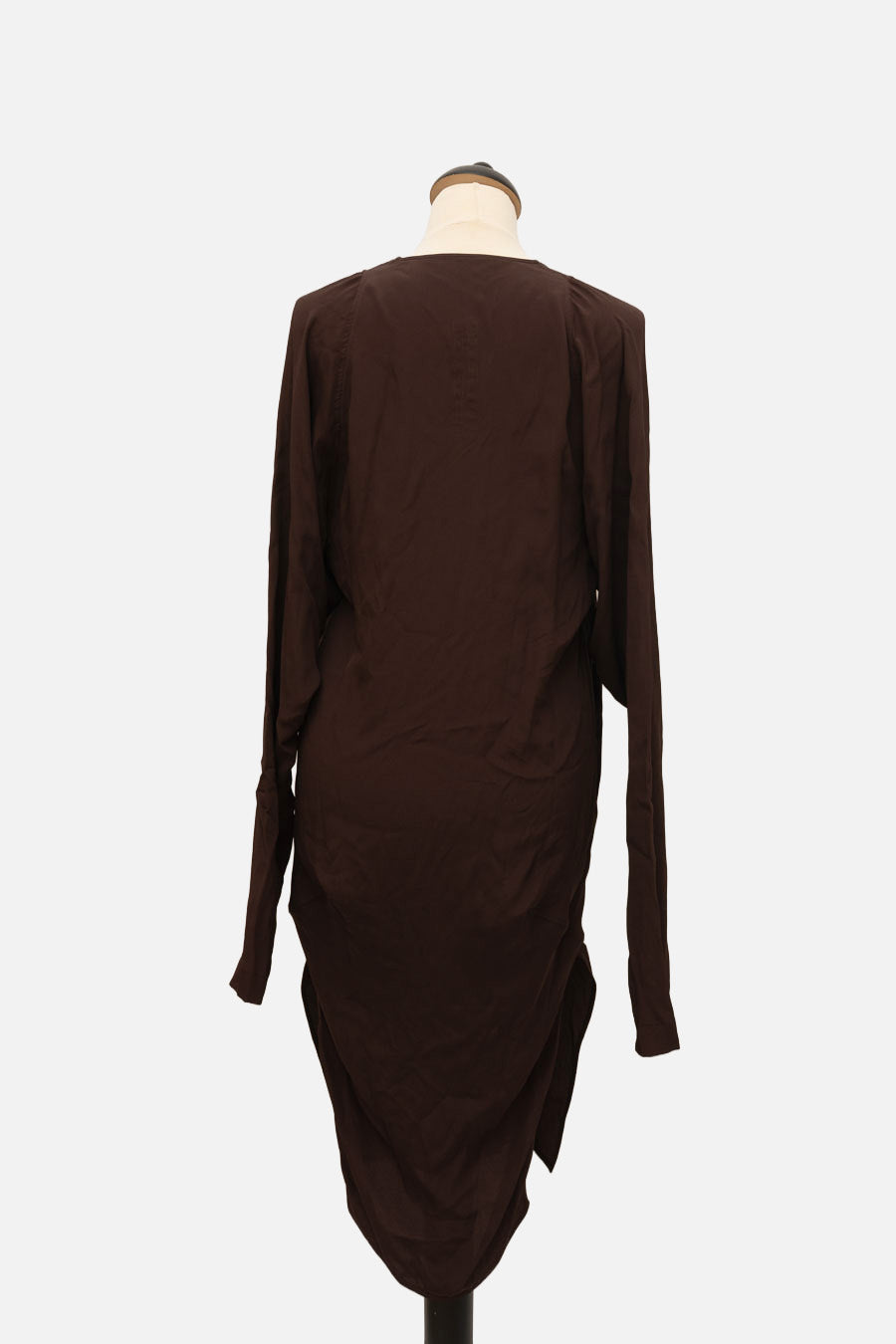 Rick Owens Kleid Burgunder