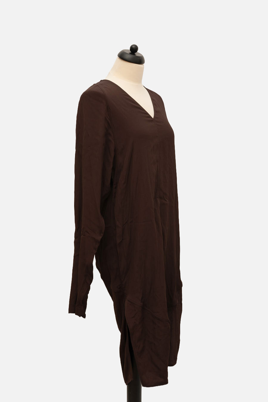 Rick Owens Kleid Burgunder