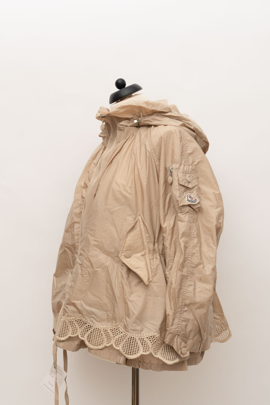 Moncler Regenjacke Beige