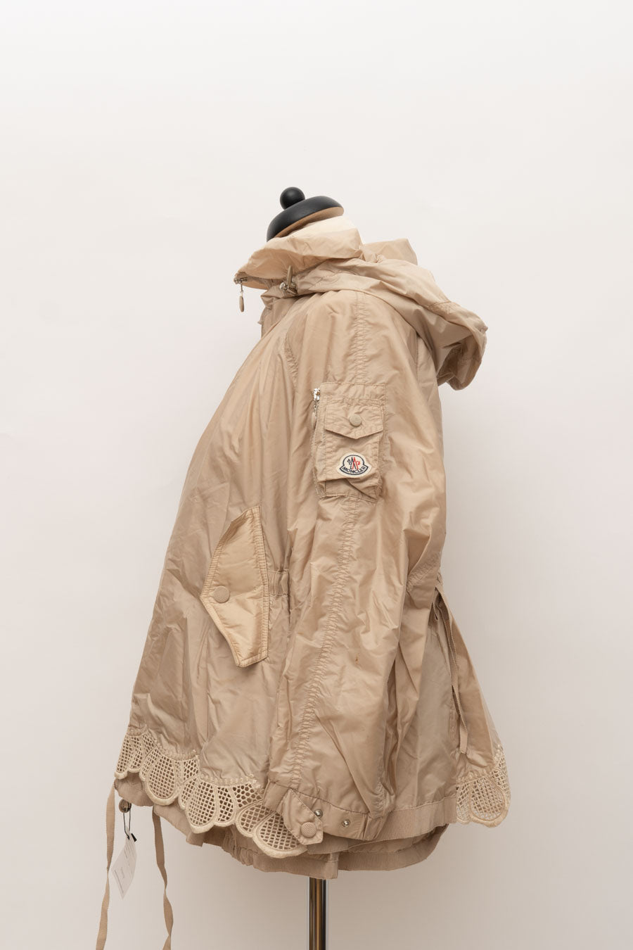 Moncler Regenjacke Beige