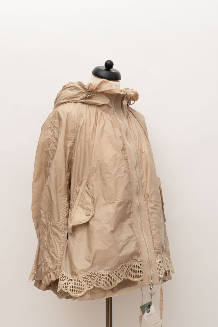 Moncler Regenjacke Beige