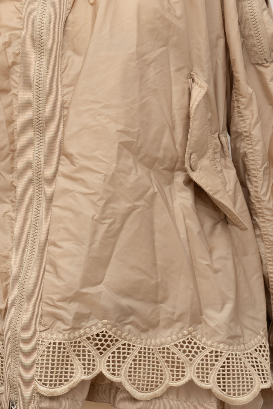Moncler Regenjacke Beige