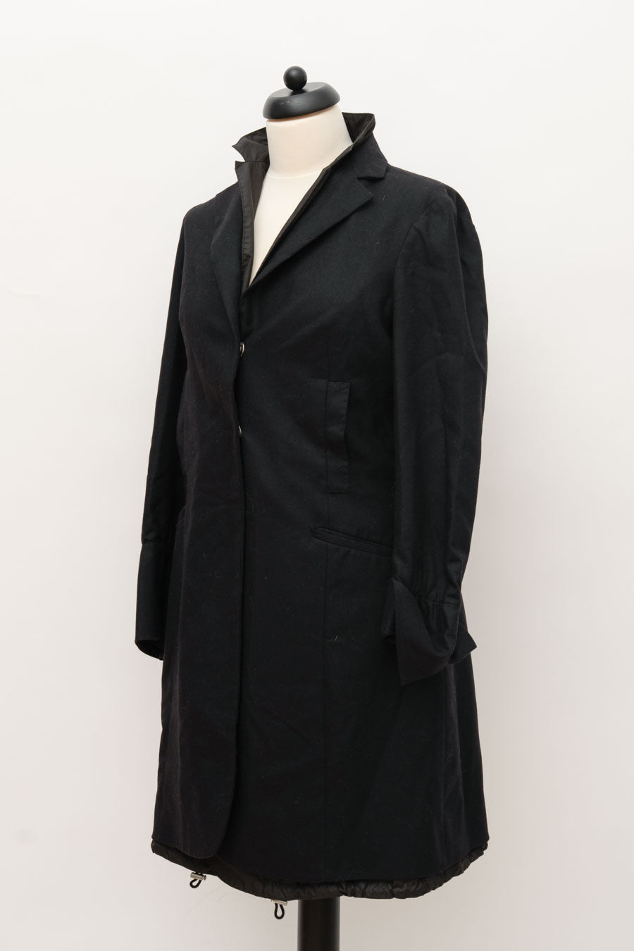 Brunello Cucinelli Mantel Schwarz