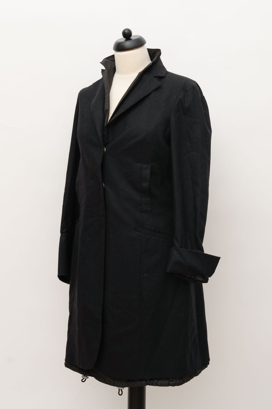 Brunello Cucinelli Mantel Schwarz