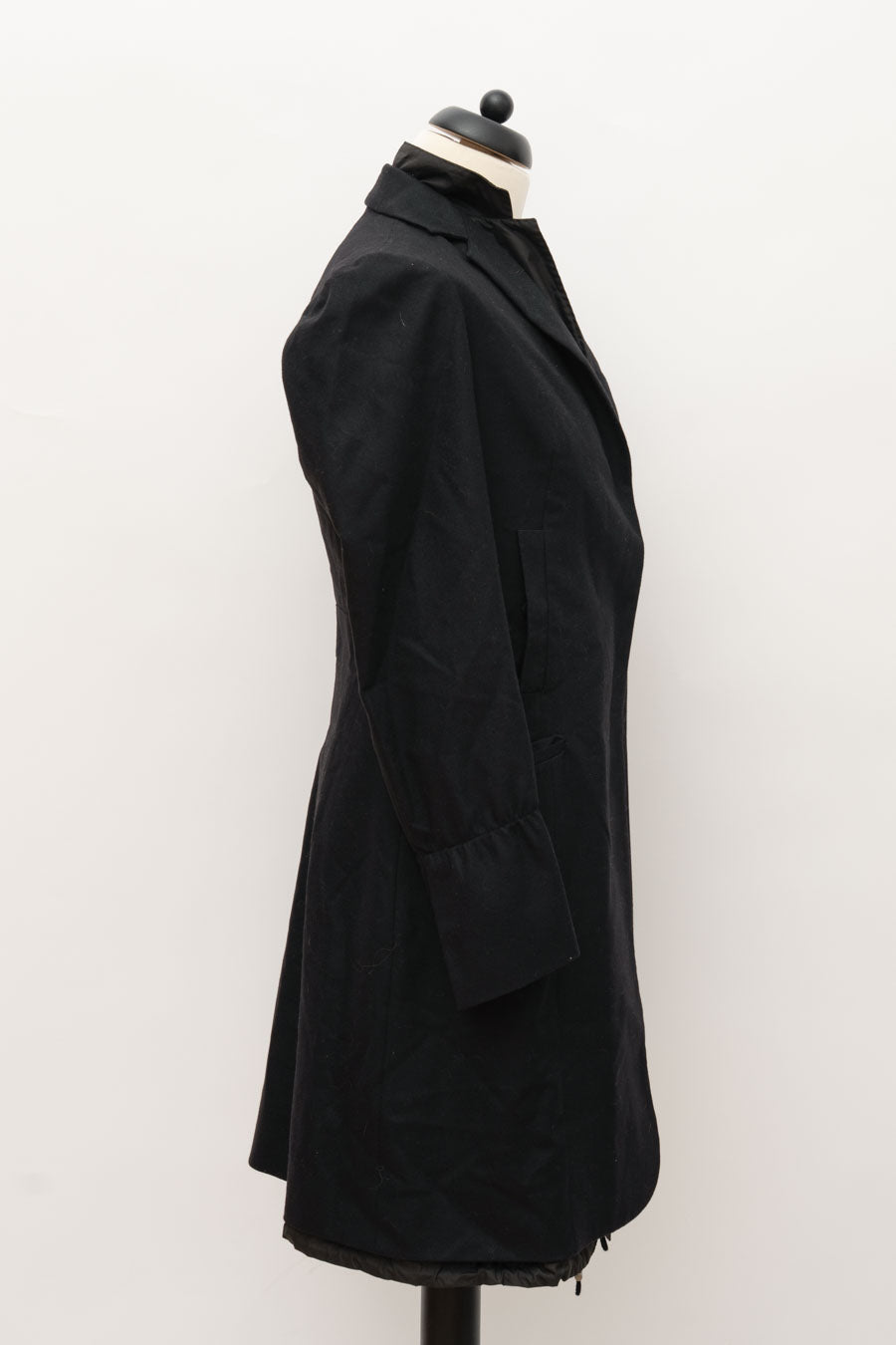 Brunello Cucinelli Mantel Schwarz