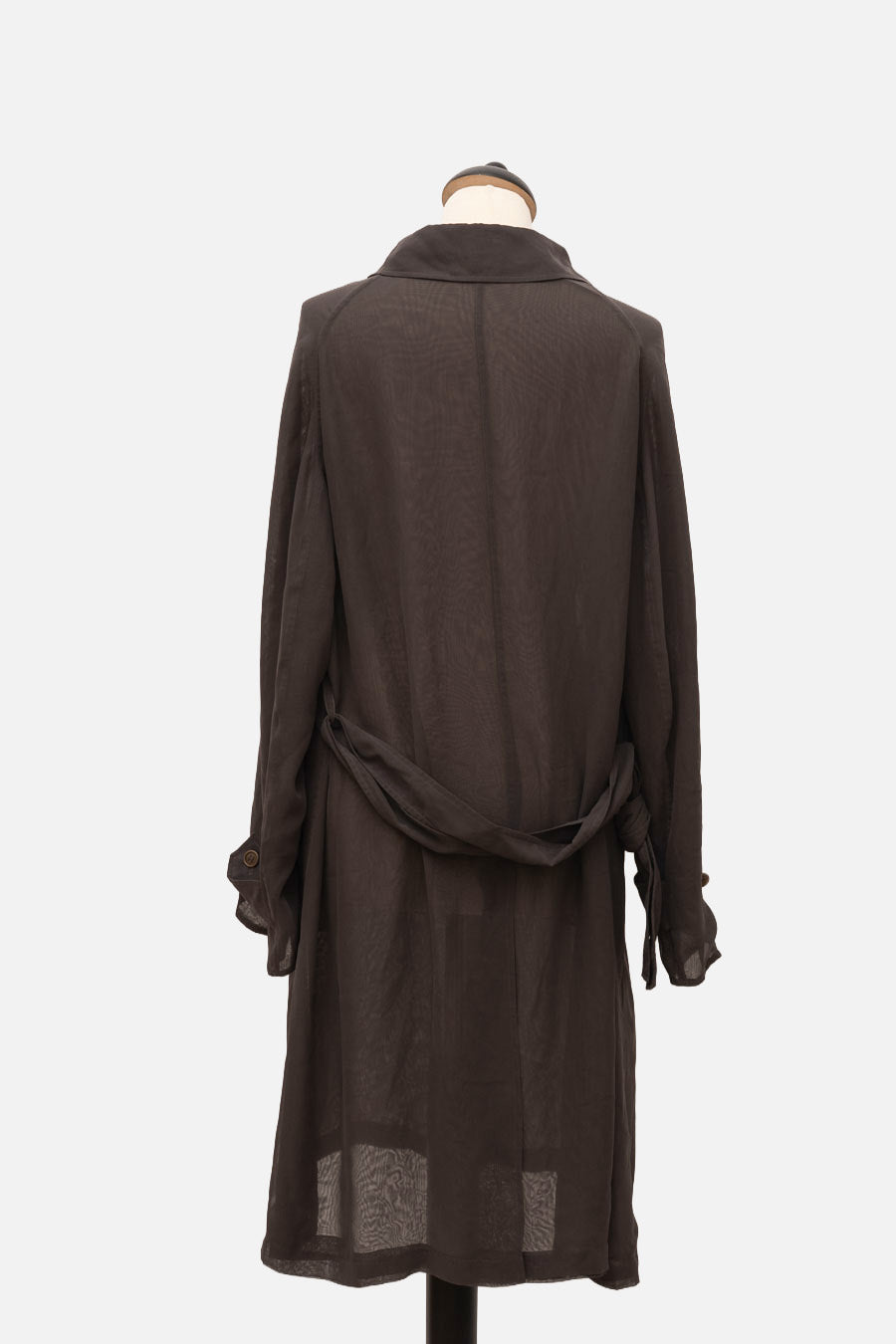 Hermès Blusenkleid Grau