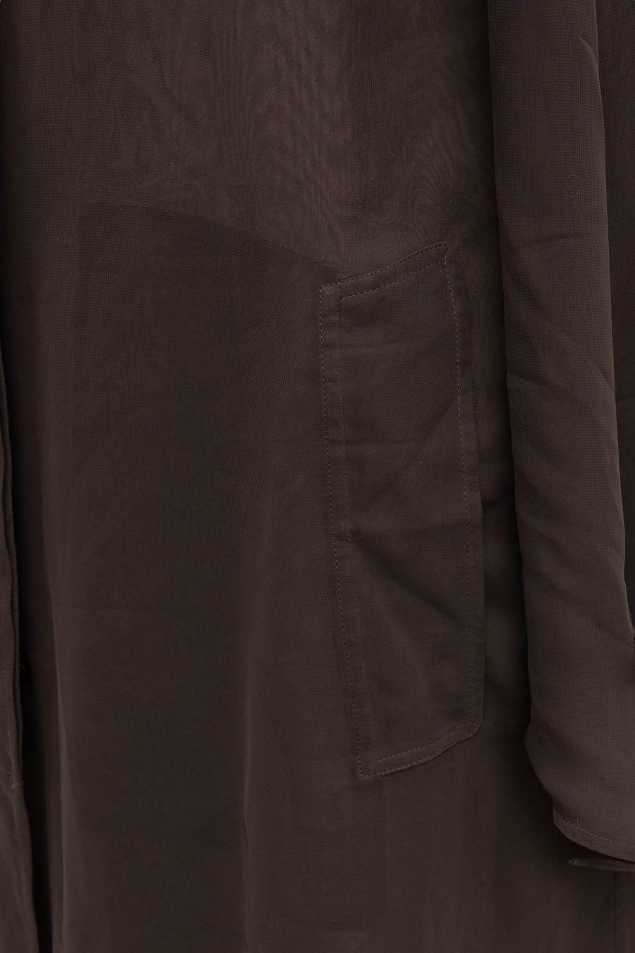 Hermès Blusenkleid Grau