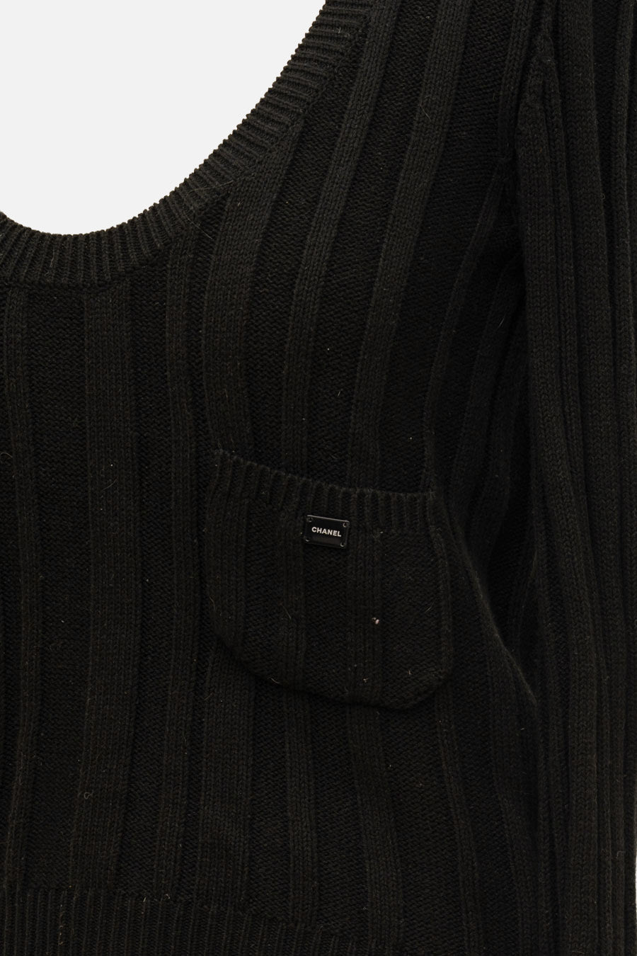 Chanel Strickpullover Schwarz