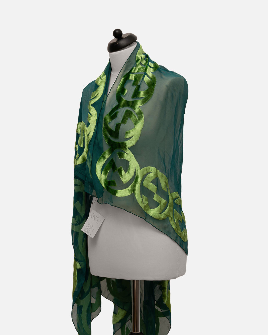 Gucci Seidentuch Grün