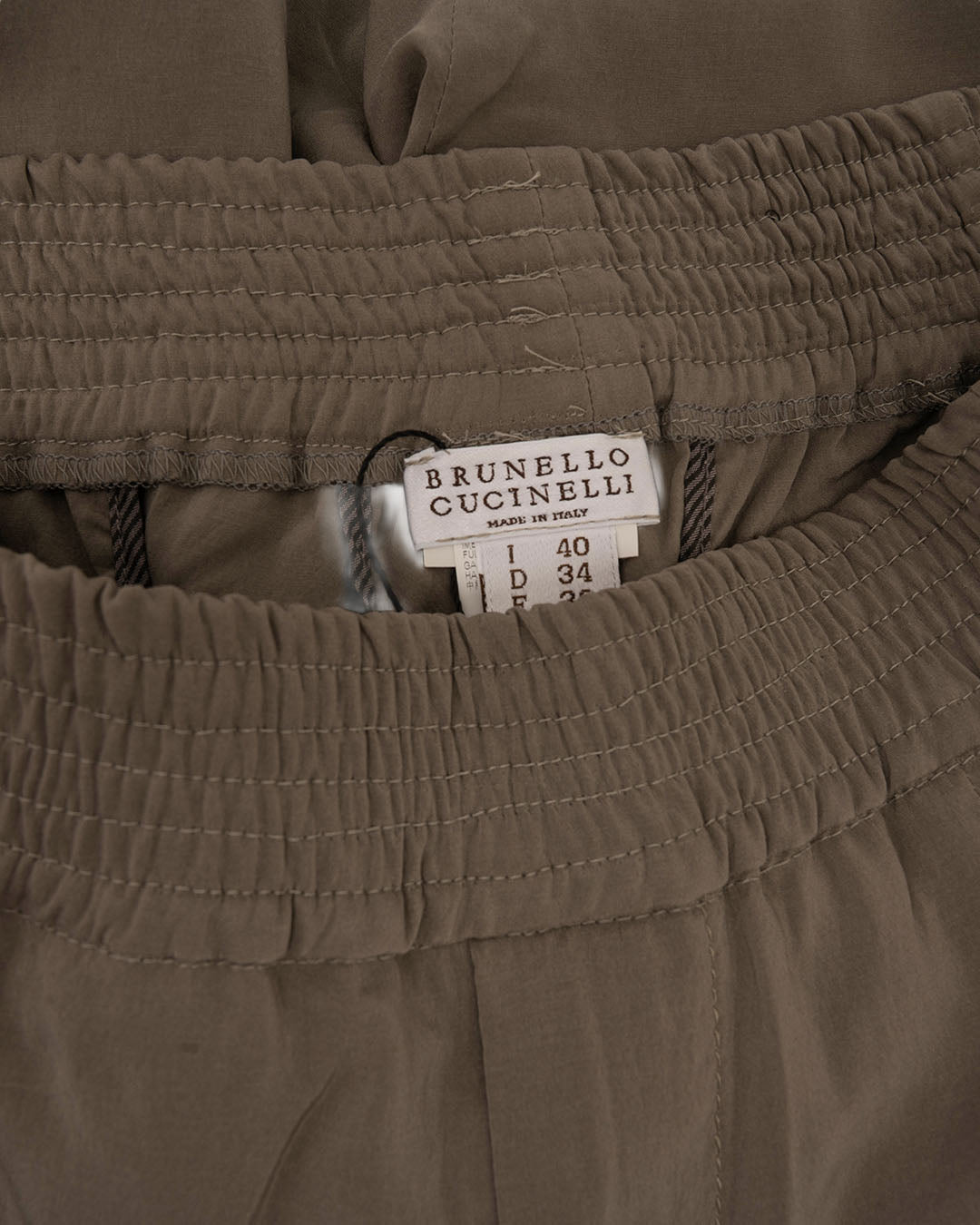 Brunello Cucinelli 7/8 Hose Grün