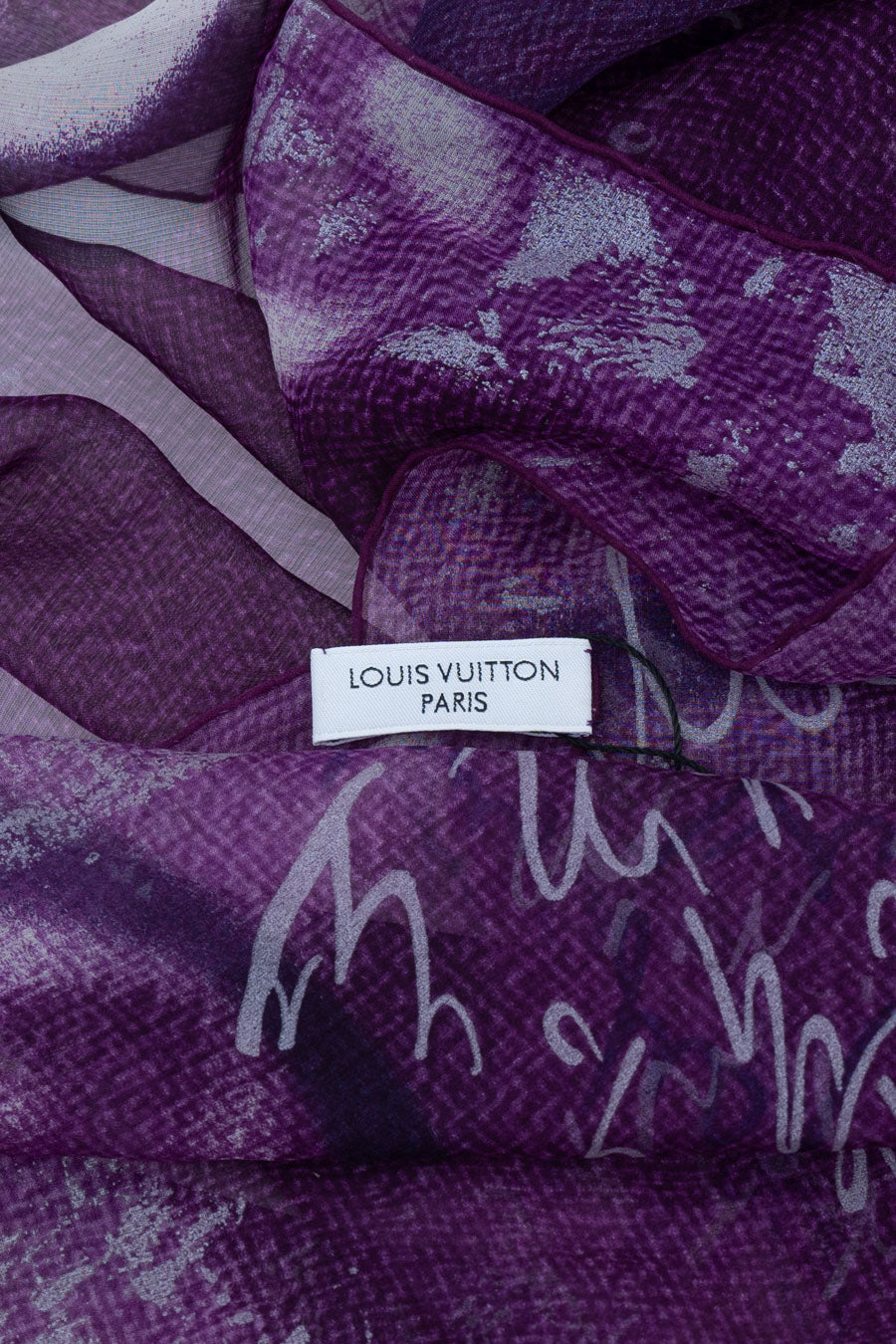 Louis Vuitton Seidentuch Lila