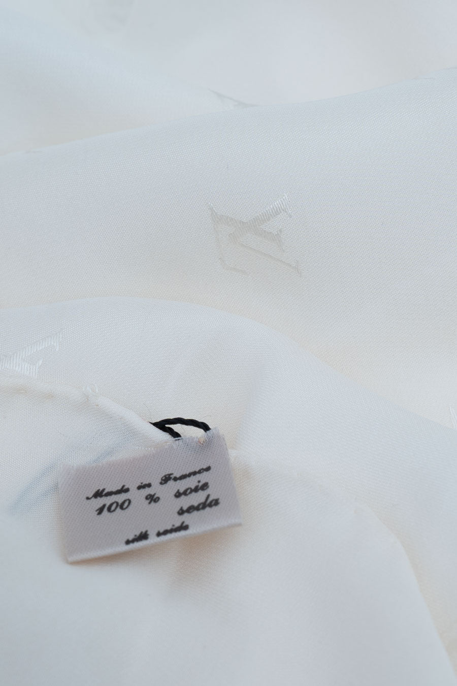 Louis Vuitton Seidentuch Weiß