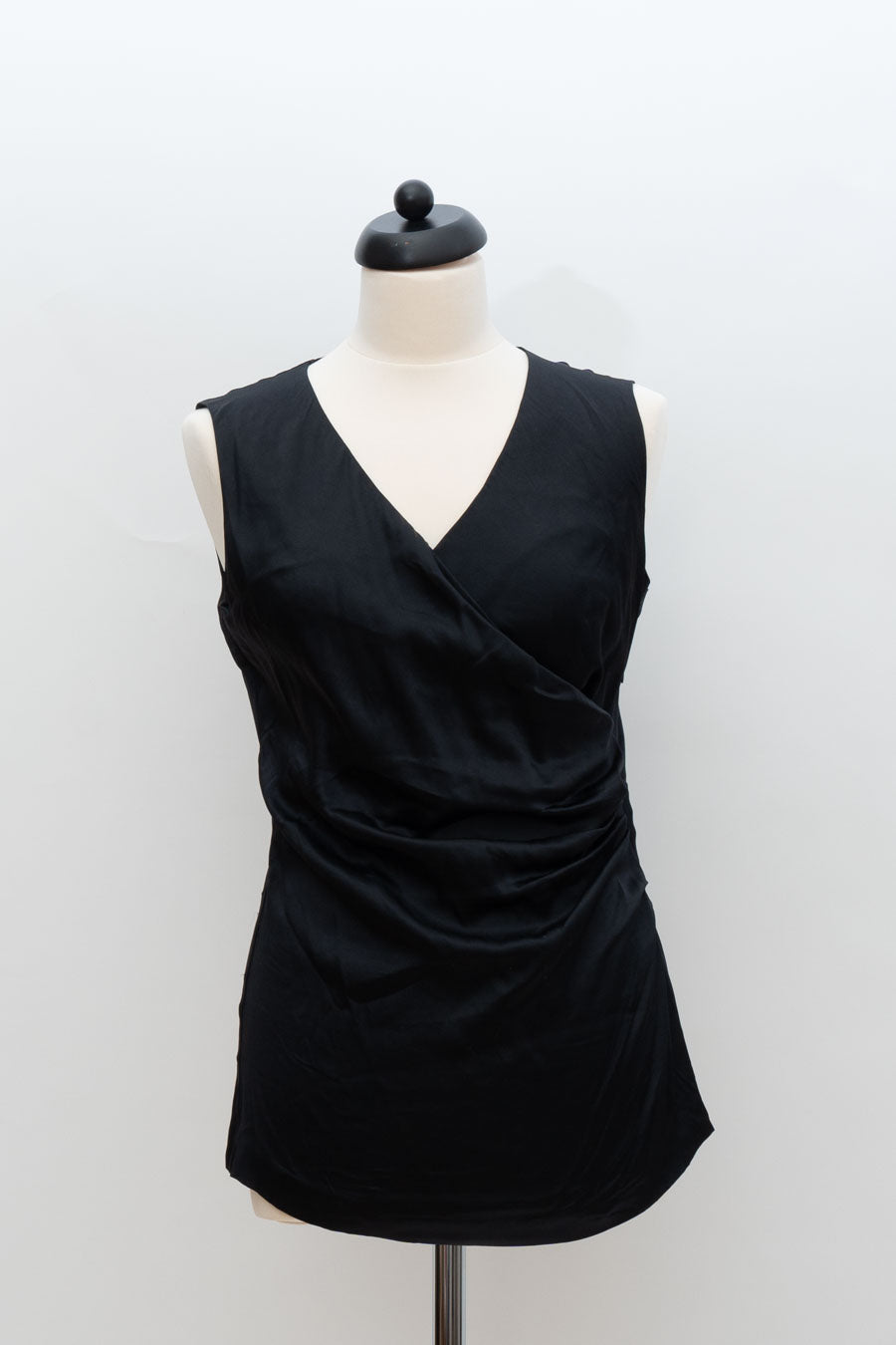 Etro Seidentop Schwarz
