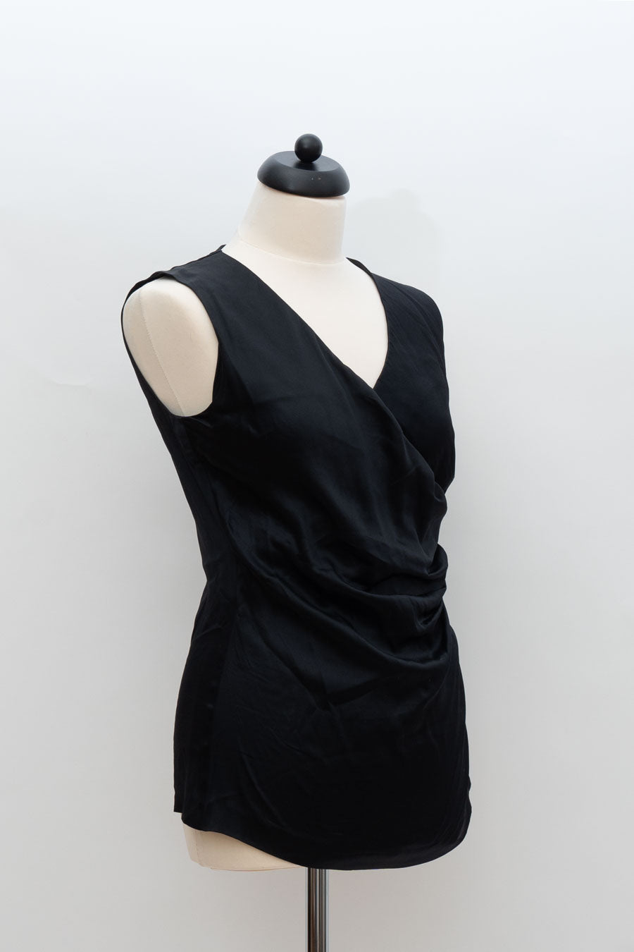 Etro Seidentop Schwarz