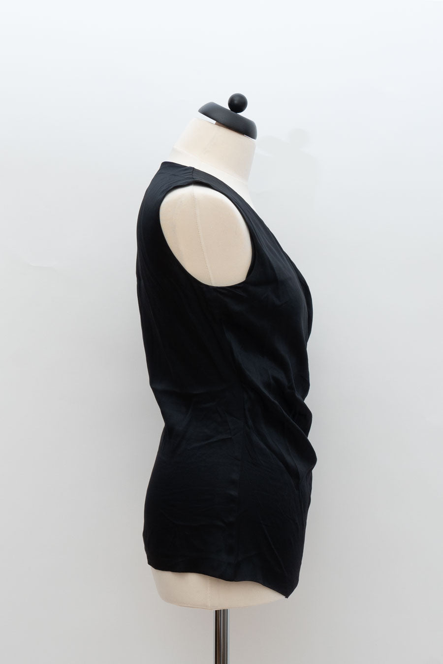Etro Seidentop Schwarz