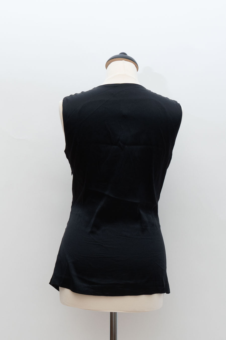 Etro Seidentop Schwarz