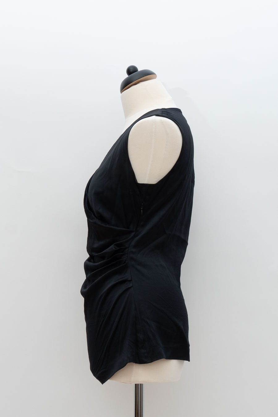 Etro Seidentop Schwarz