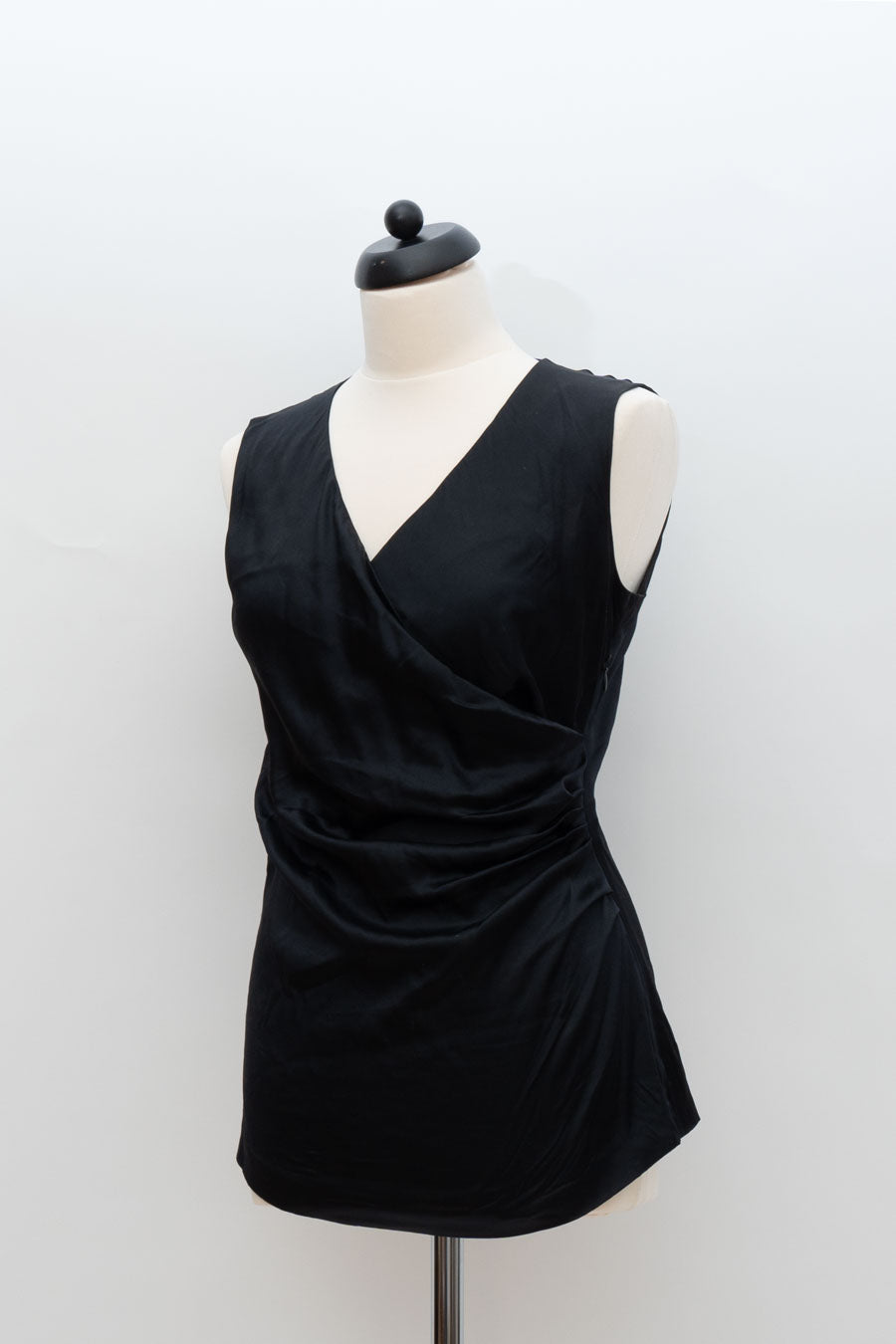 Etro Seidentop Schwarz