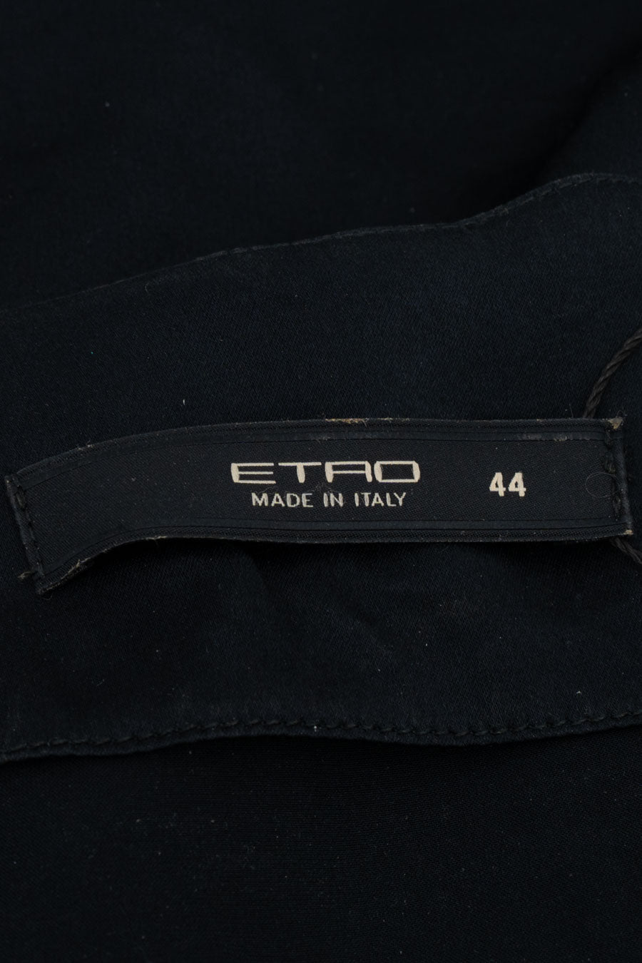 Etro Seidentop Schwarz