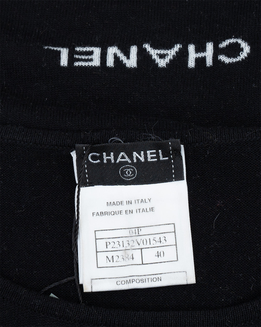 Chanel Top Schwarz