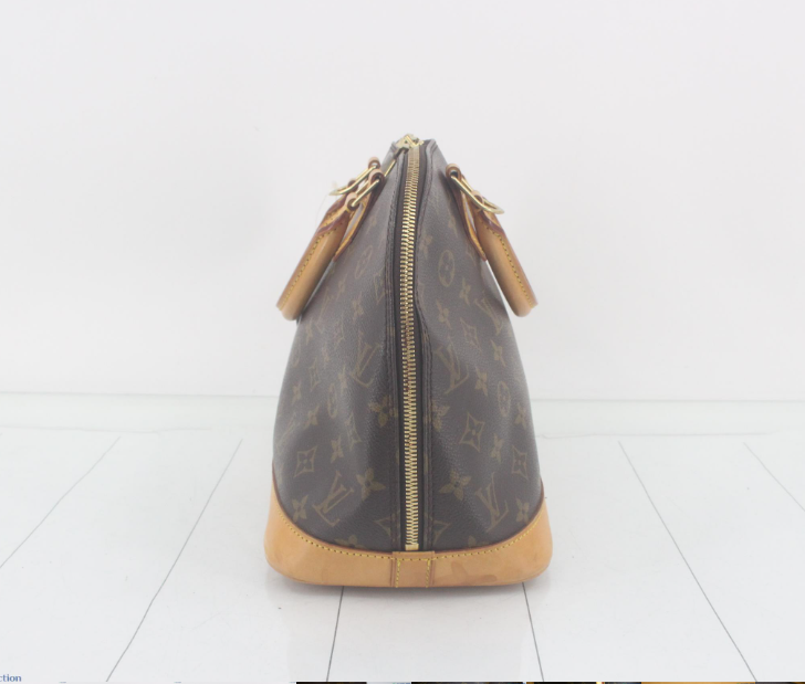 Louis Vuitton Alma Handbag Monogram Canvas PM