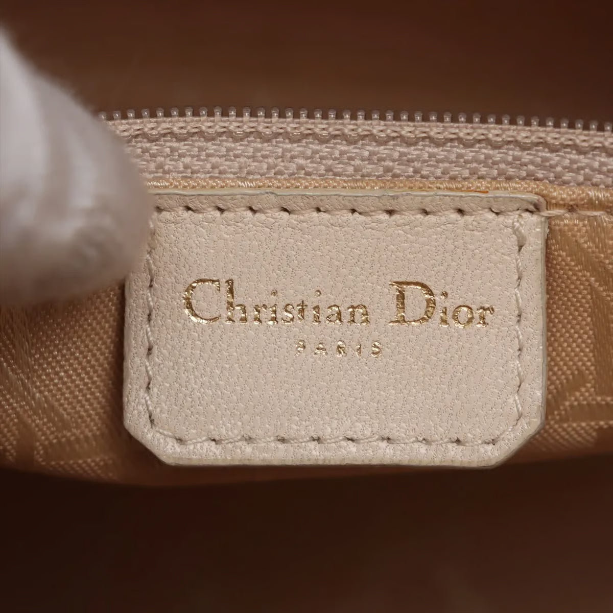 Christian Dior Vintage Lady Dior Leather Large