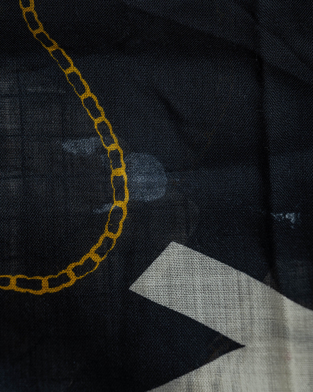 Chanel Tuch mit Muster · Schwarz