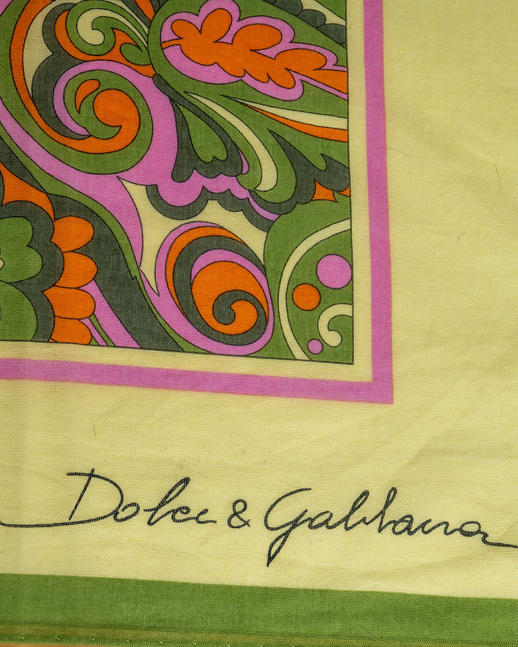 Dolce&Gabbana Baumwolltuch bunt