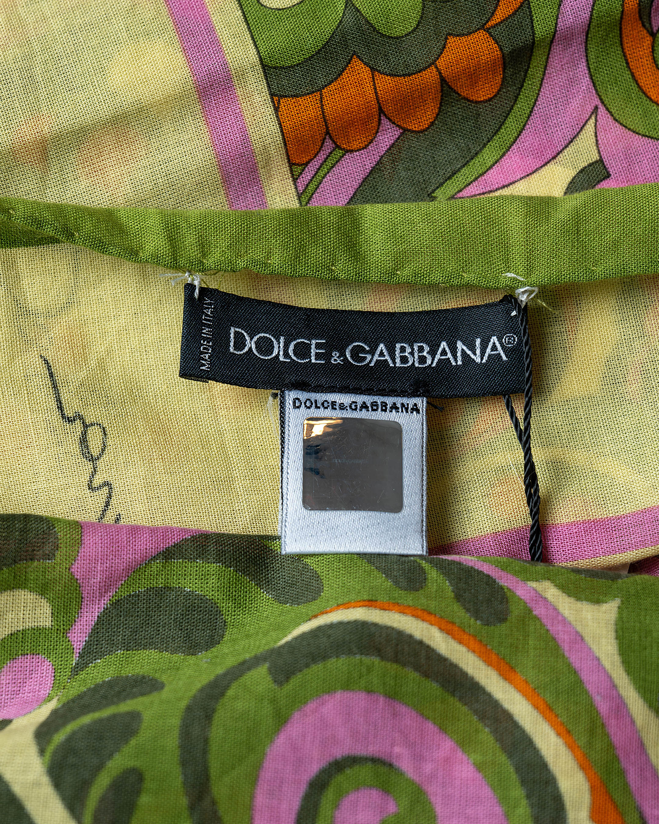 Dolce&Gabbana Baumwolltuch bunt