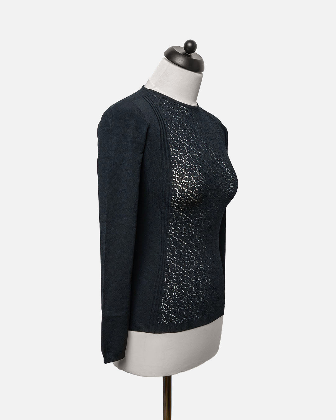 Chanel Langarm Shirt · Schwarz