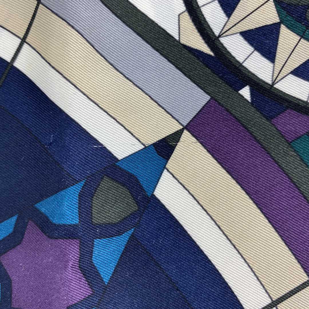 Hermès Seidentuch Weiß