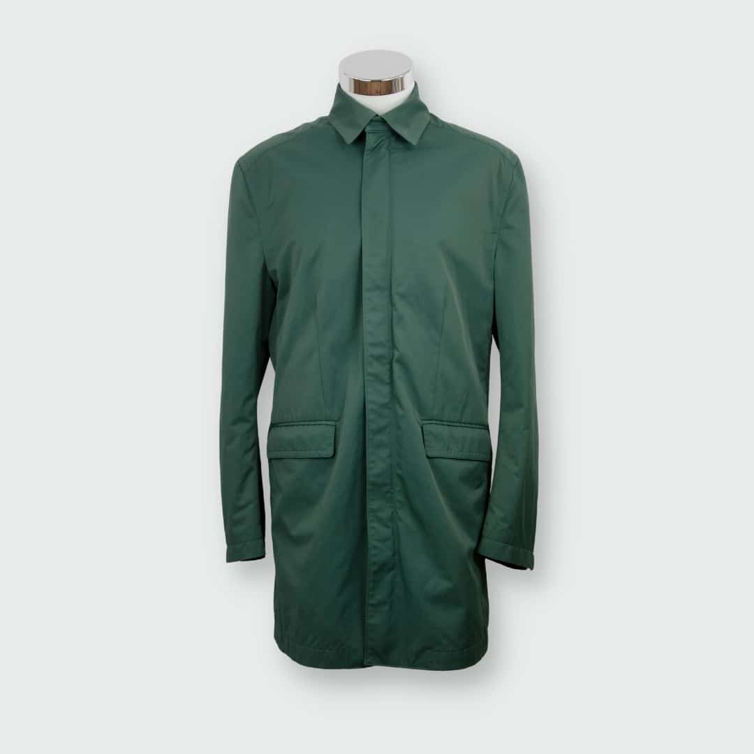 Acne Studios Mantel in Grün/Petrole